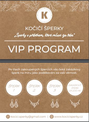 VIP program_kartičky